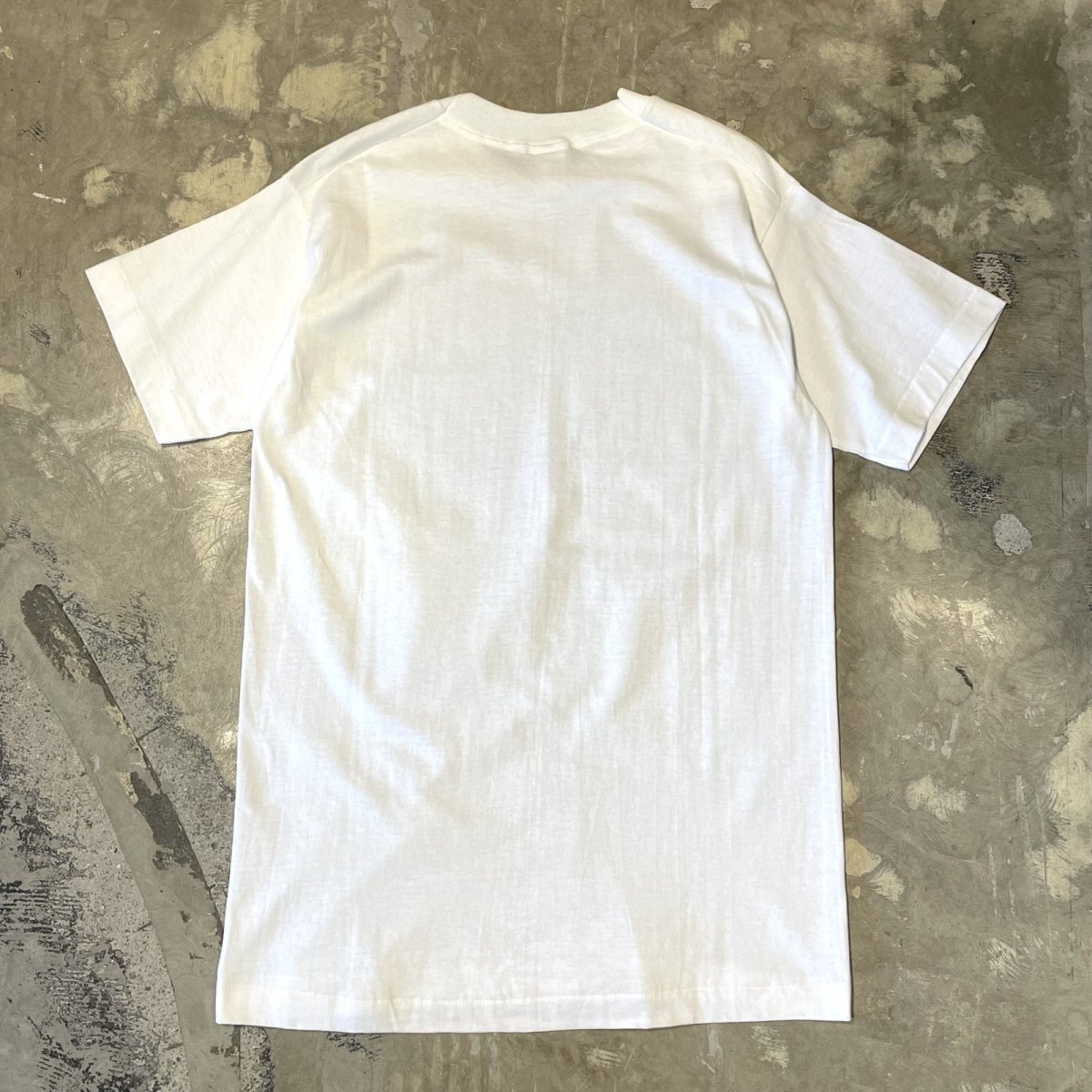 画像2: 90's FRONT SLEEPLING CAT PRINTED S/S TEE / Mens M (2)