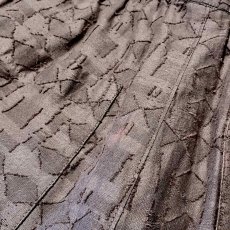 画像10: ALL OVER GEOMETRIC PATTERN WIDE SILHOUETTE PANTS / ~W32 (10)