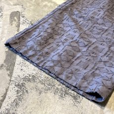 画像8: ALL OVER GEOMETRIC PATTERN WIDE SILHOUETTE PANTS / ~W32 (8)