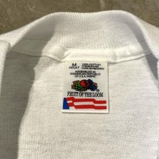 画像10: 90's FRONT SLEEPLING CAT PRINTED S/S TEE / Mens M (10)