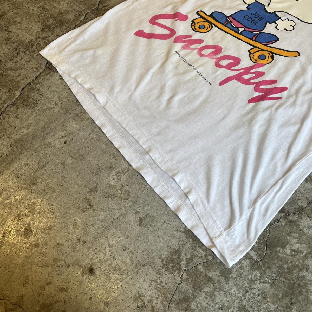 画像4: "SNOOPY" COLOR PRINT CHARACTER S/S TEE / Ladies M  (4)