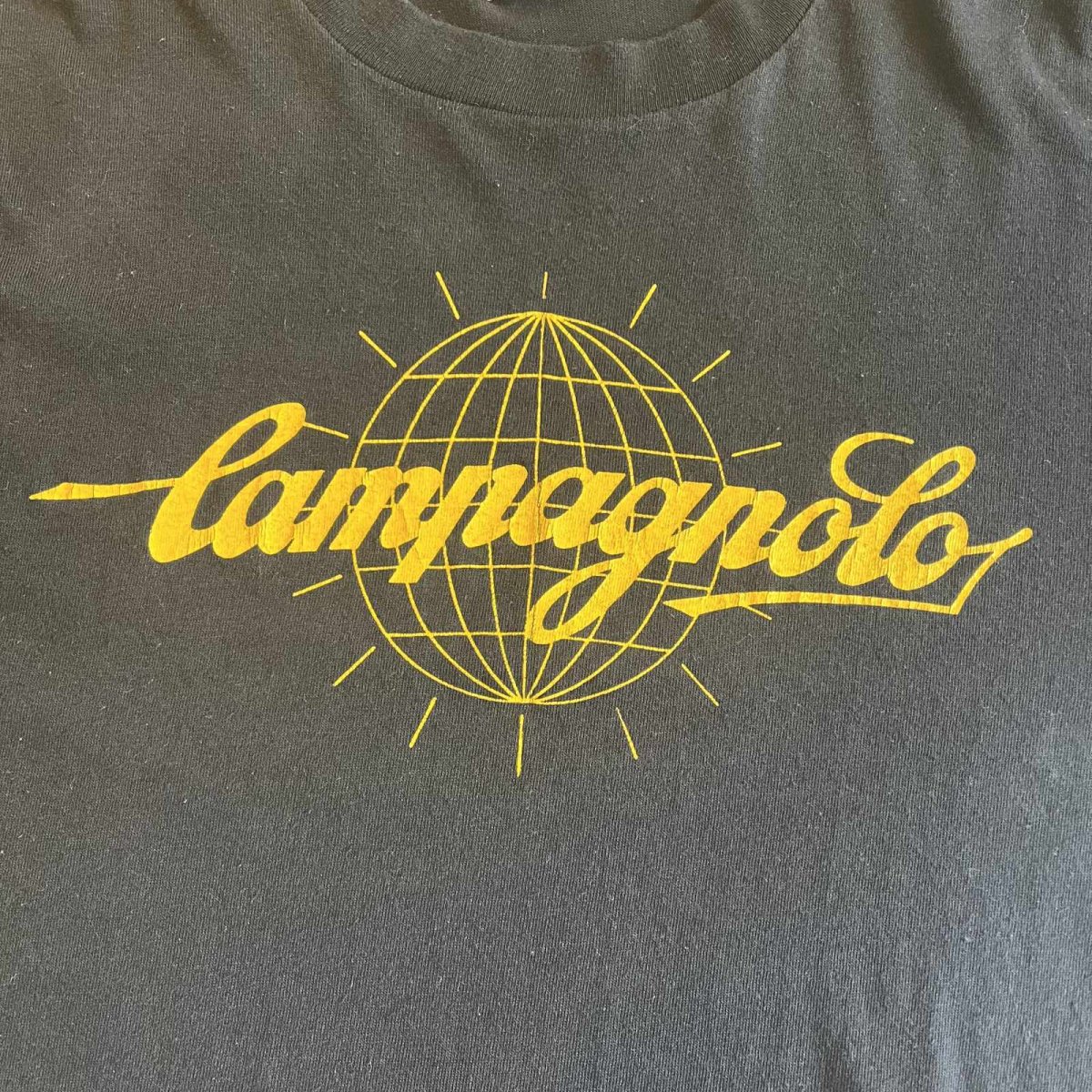 画像9: 80's FRONT COLOR LOGO PRINTED DESIGN S/S TEE / Ladies L(42~44) / MADE IN USA (9)