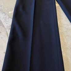 画像7: 【EMPORIO ARMANI】DARK NAVY COLOR STRAIGHT SLACKS / W28 / MADE IN ITARY (7)
