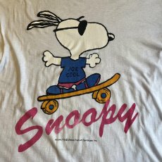 画像8: "SNOOPY" COLOR PRINT CHARACTER S/S TEE / Ladies M  (8)