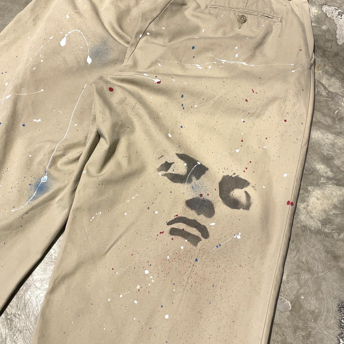 画像10: 【POLO RALPH LAUREN】SPLASH PATTERN SYINCIL PRINTED COTTON PANTS / W32 (10)