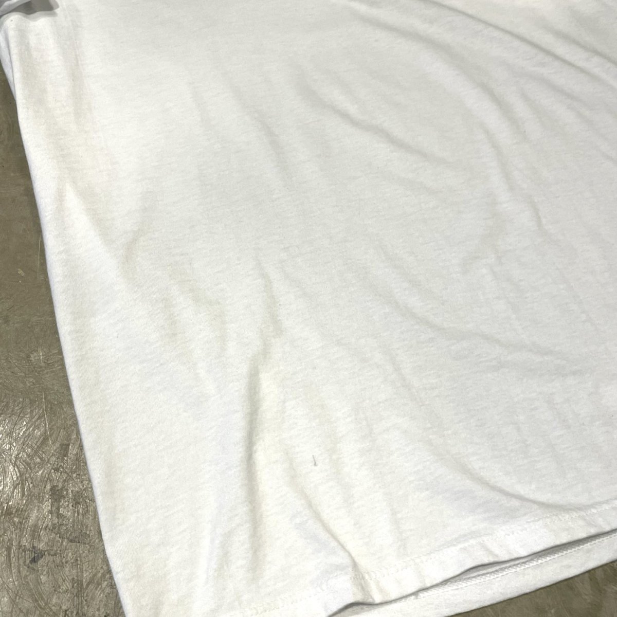 画像5: POINT FLORAL EMBROIDERY S/S TEE / Mens L / MADE IN USA (5)