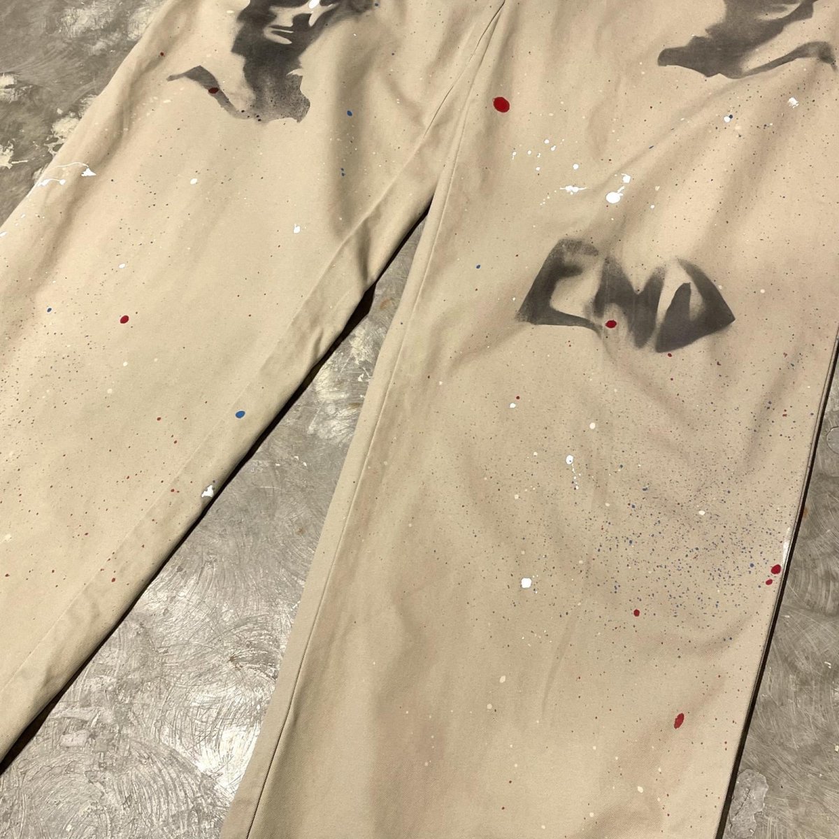 画像6: 【POLO RALPH LAUREN】SPLASH PATTERN SYINCIL PRINTED COTTON PANTS / W32 (6)