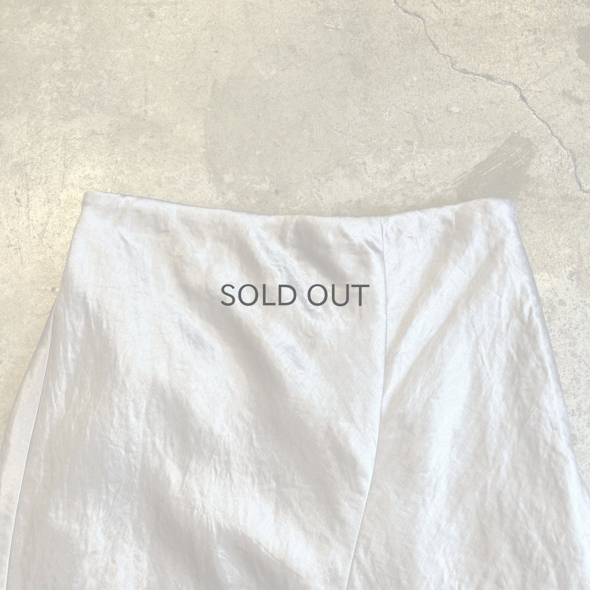 画像7: LUSTER METALLIC COLOR A LINE DESIGN LONG SKIRT / W24~W25 (7)