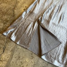 画像6: LUSTER METALLIC COLOR A LINE DESIGN LONG SKIRT / W24~W25 (6)