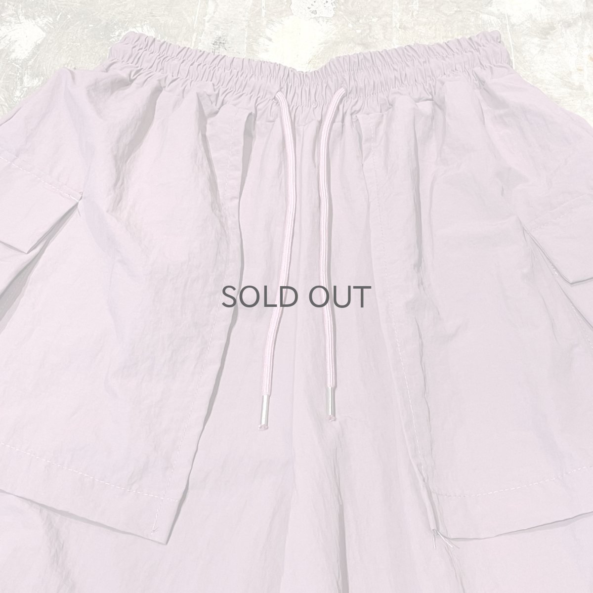 画像10: 【WONDERGROUND】LAYERED COLOR APRON PANTS / PURPLE / OS (10)