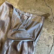 画像9: LUSTER METALLIC COLOR A LINE DESIGN LONG SKIRT / W24~W25 (9)