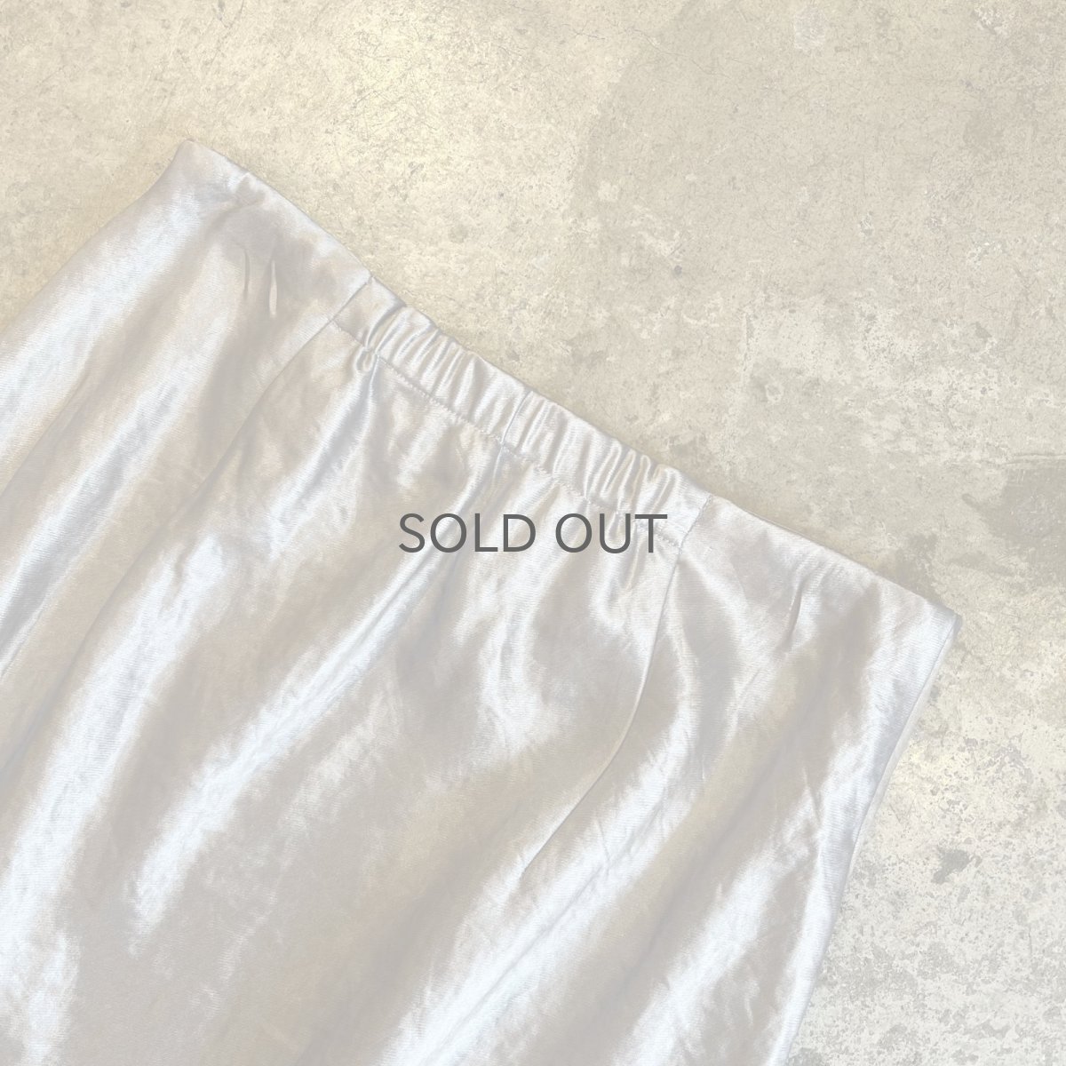 画像10: LUSTER METALLIC COLOR A LINE DESIGN LONG SKIRT / W24~W25 (10)