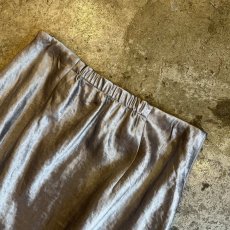 画像10: LUSTER METALLIC COLOR A LINE DESIGN LONG SKIRT / W24~W25 (10)