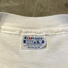画像10: 80's MASK ART PRINTED S/S TEE / Mens XL / MADE IN USA (10)