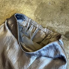 画像8: LUSTER METALLIC COLOR A LINE DESIGN LONG SKIRT / W24~W25 (8)