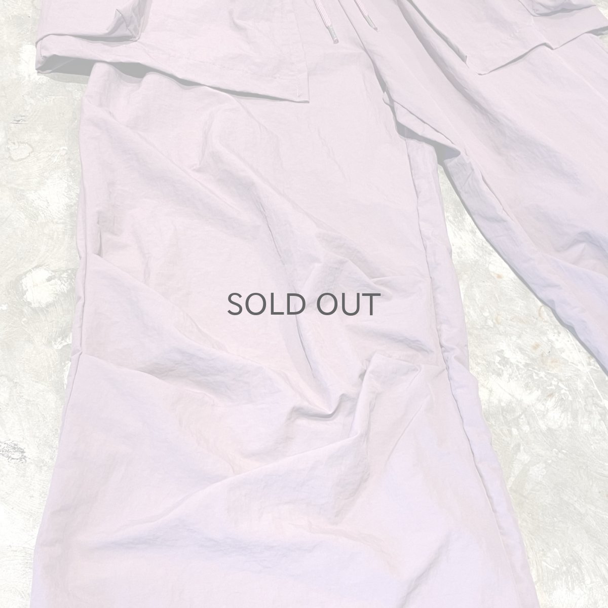 画像5: 【WONDERGROUND】LAYERED COLOR APRON PANTS / PURPLE / OS (5)