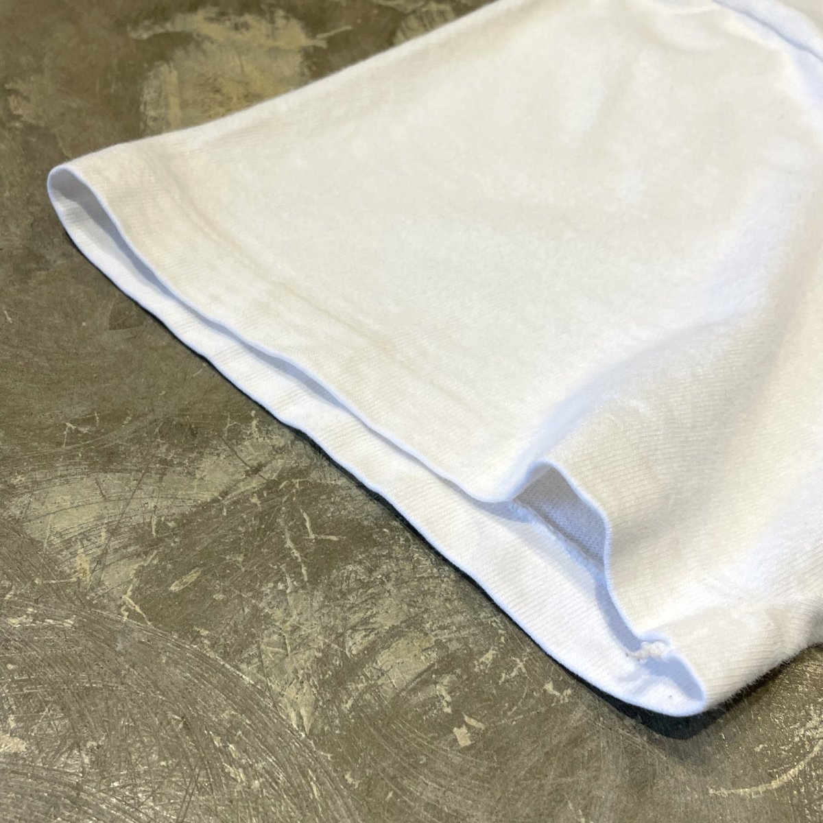 画像7: 80's MASK ART PRINTED S/S TEE / Mens XL / MADE IN USA (7)