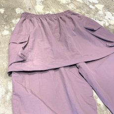 画像9: 【WONDERGROUND】LAYERED COLOR APRON PANTS / PURPLE / OS (9)