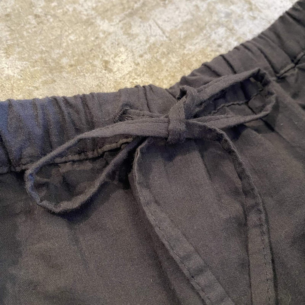 画像9: BLACK COLOR PUNCHING LACE DESIGN FLARE LONG SKIRT / FREE~W30 (9)