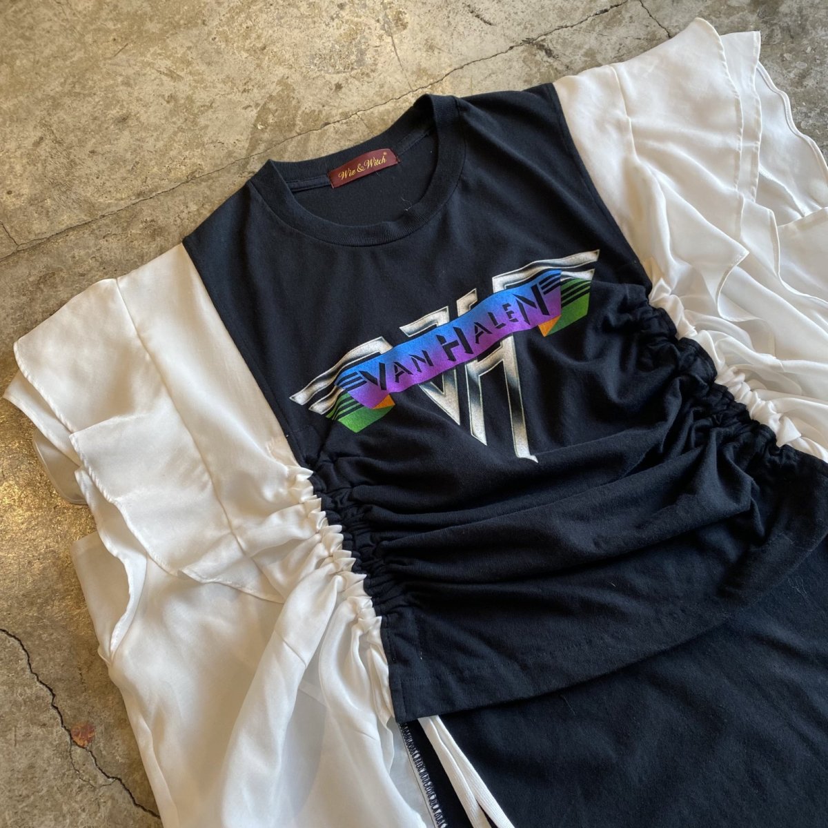 画像4: 【Wiz&Witch】"UNITED" FUTURE ROCK TEE / OS (4)