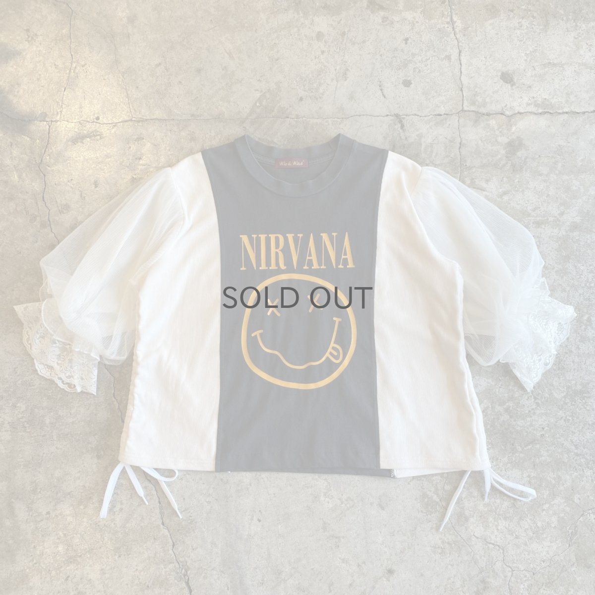 画像1: 【Wiz&Witch】"UNITED" FUTURE ROCK TEE / OS (1)