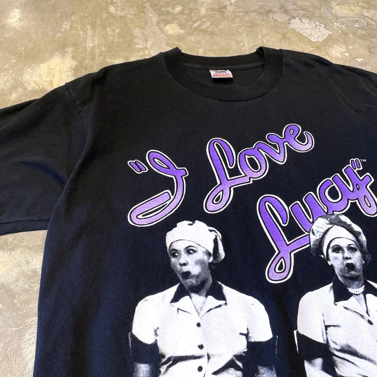 画像3: 90's "I LOVE LUCY" PRINTED S/S TEE / Mens L / MADE IN USA (3)