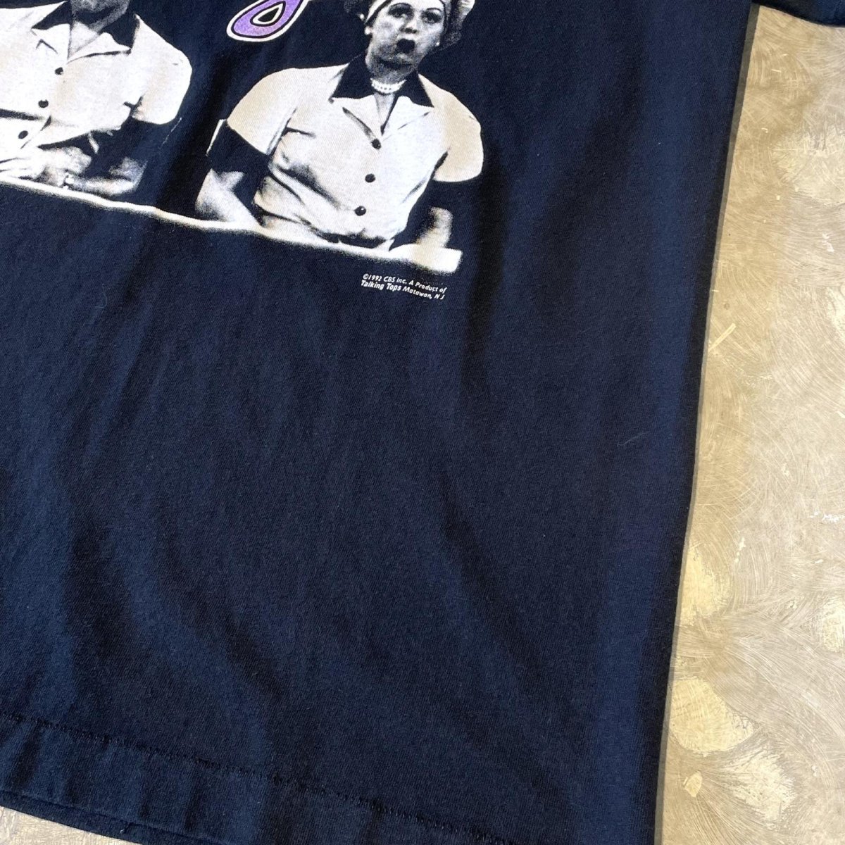 画像6: 90's "I LOVE LUCY" PRINTED S/S TEE / Mens L / MADE IN USA (6)