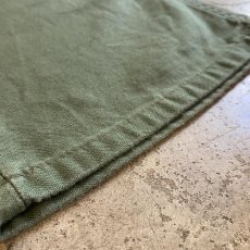 画像9: MILITARY KHAKI COLOR DESIGN BAKER PANTS / W31 / MADE IN USA (9)