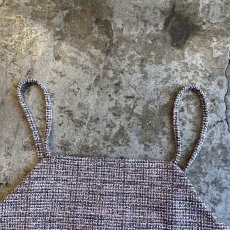 画像8: MIX COLOR TWEED PATTERN DESIGN BUSTIER / Ladies M (8)