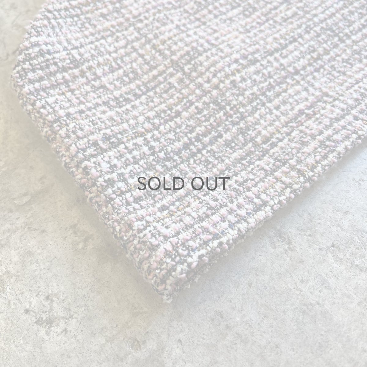 画像4: MIX COLOR TWEED PATTERN DESIGN BUSTIER / Ladies M (4)