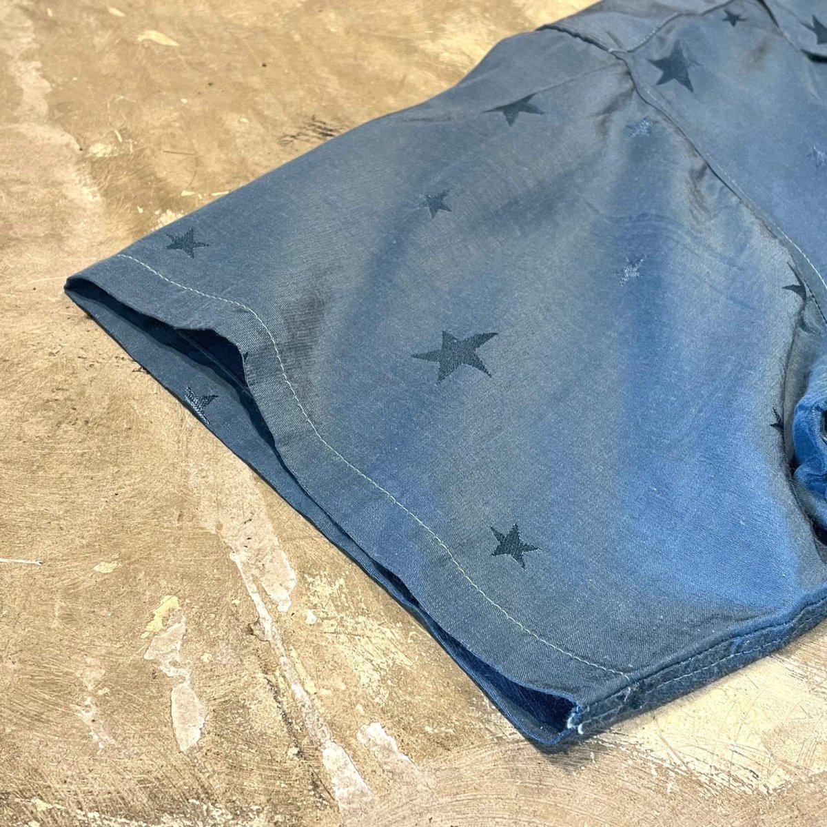 画像7: "J.CREW" STAR GRAPHIC PATTERN COLOR S/S SHIRT / MensL (7)