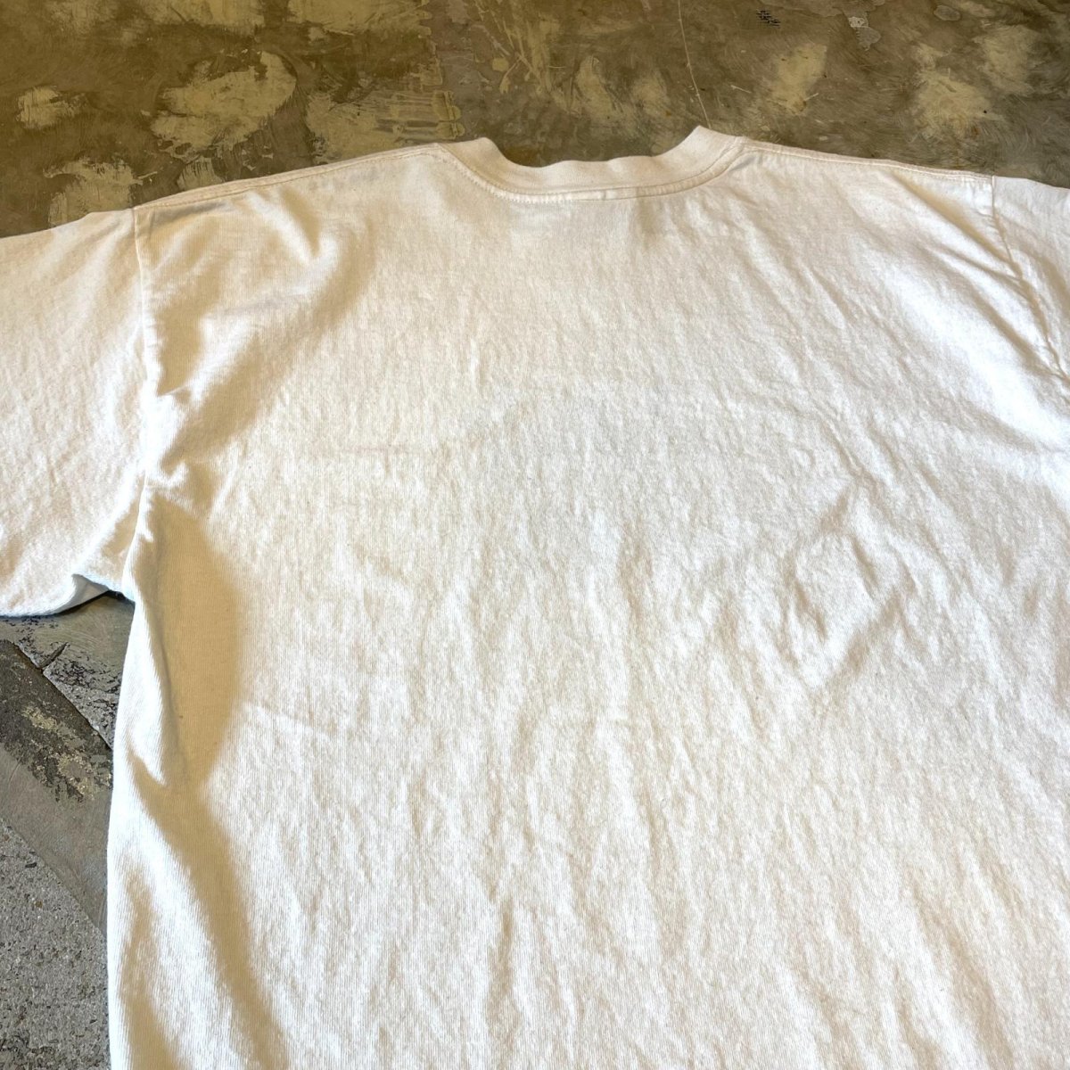 画像9: FRONT SUNFLOWER SPRAY ART PRINTED S/S TEE / Mens L (9)