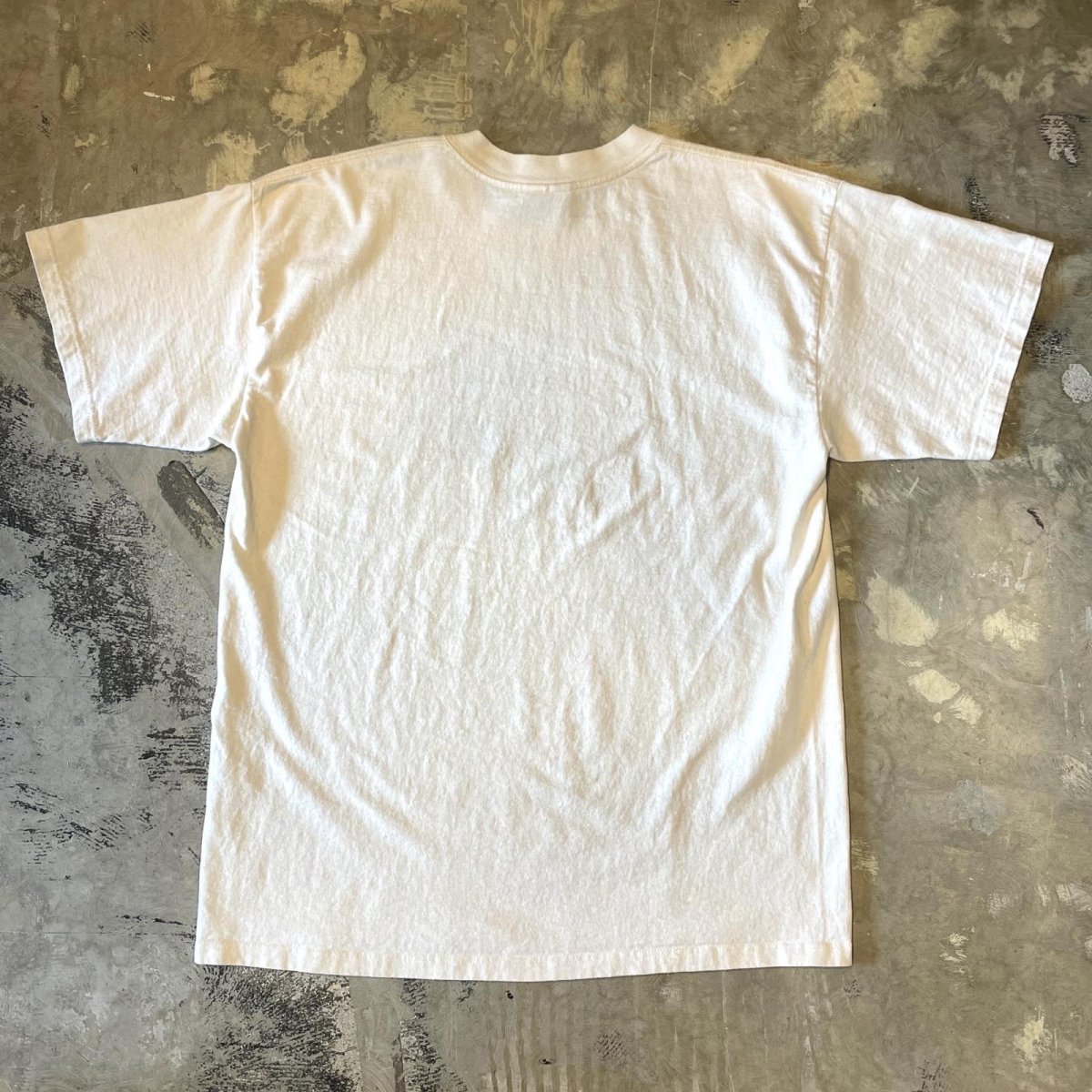 画像2: FRONT SUNFLOWER SPRAY ART PRINTED S/S TEE / Mens L (2)