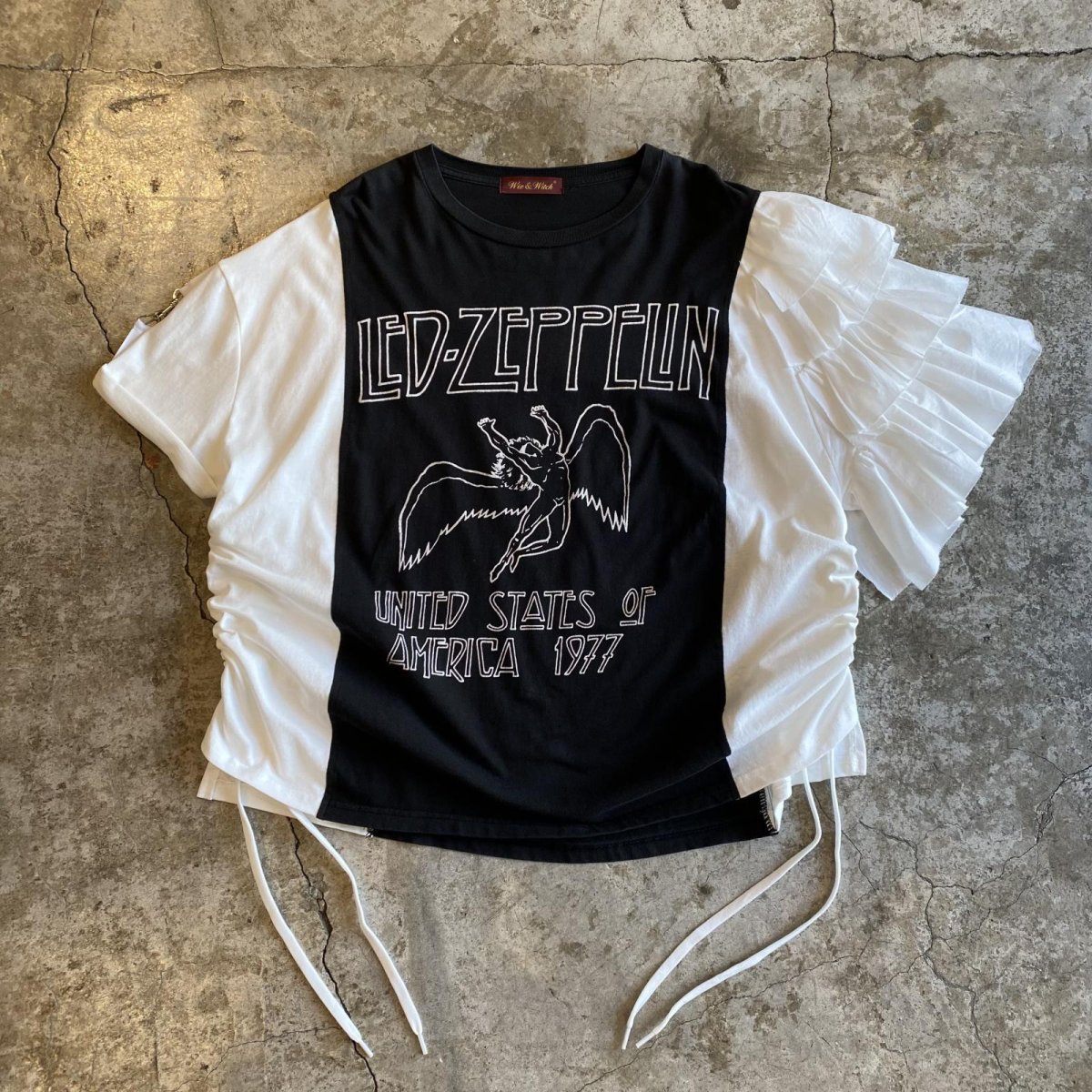 画像6: 【Wiz&Witch】"UNITED" FUTURE ROCK TEE / OS (6)