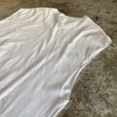 画像9: COLOR UNIVERSITY LOGO PRINTED CUT OFF N/S TEE / Ladies L (9)