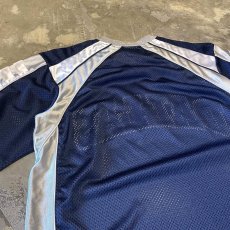 画像9: "DALLAS" COLOR SWITCHED MESH SPORTY S/S TEE / Mens L (9)