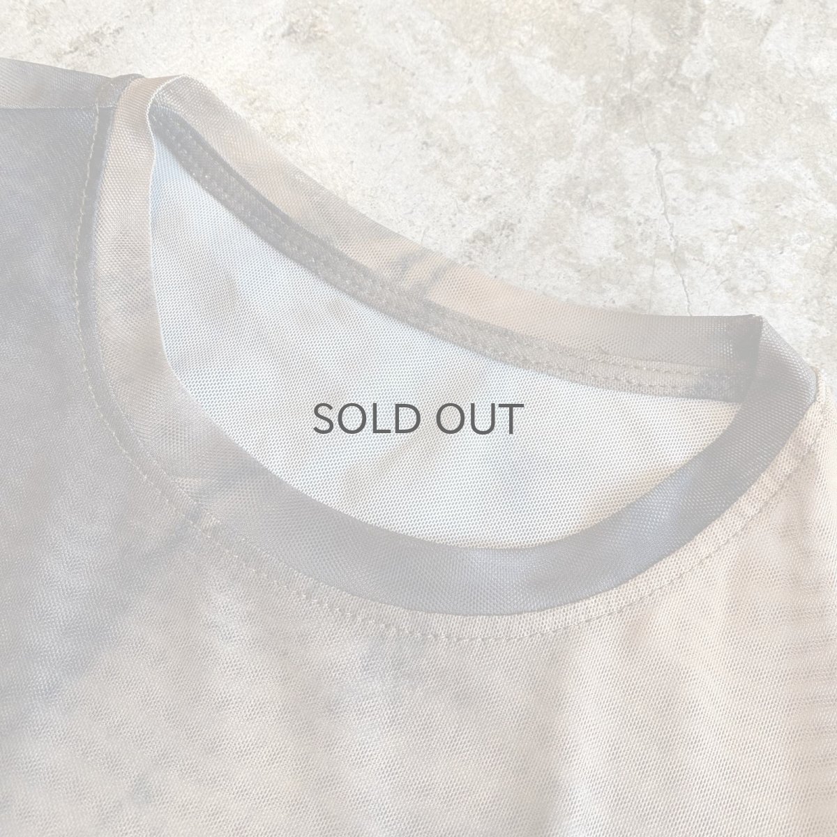 画像9: ART PATTERN DESIGN TULLE SHEER L/S TOPS / Ladies M (9)