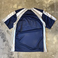 画像2: "DALLAS" COLOR SWITCHED MESH SPORTY S/S TEE / Mens L (2)