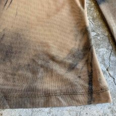 画像8: ART PATTERN DESIGN TULLE SHEER L/S TOPS / Ladies M (8)