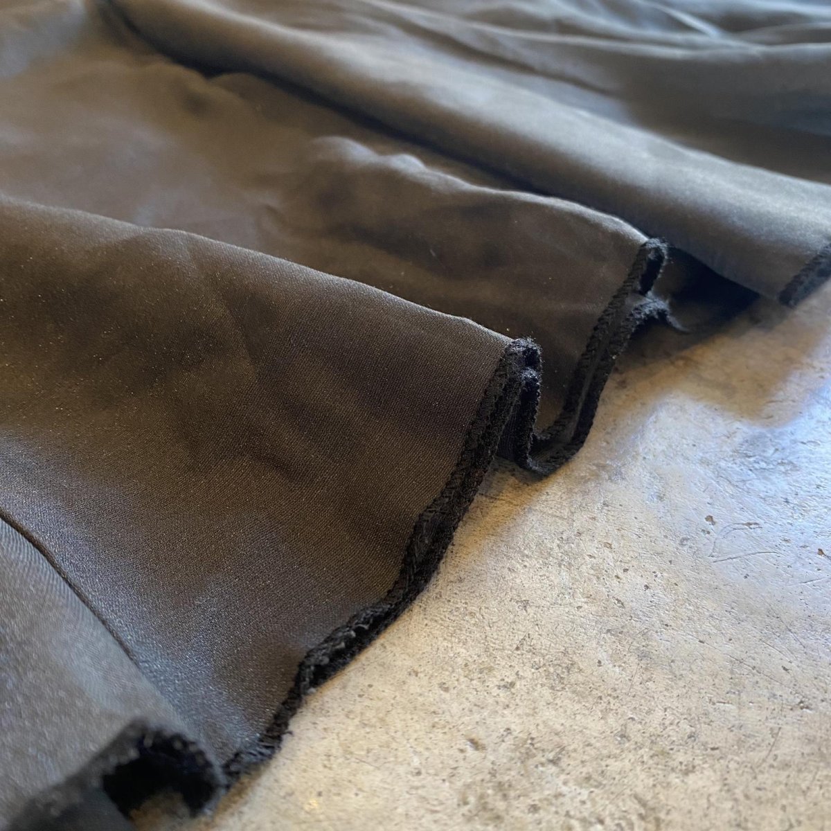 画像10: BLACK COLOR SHEER DESIGN LILY SKIRT / W26~W28 (10)