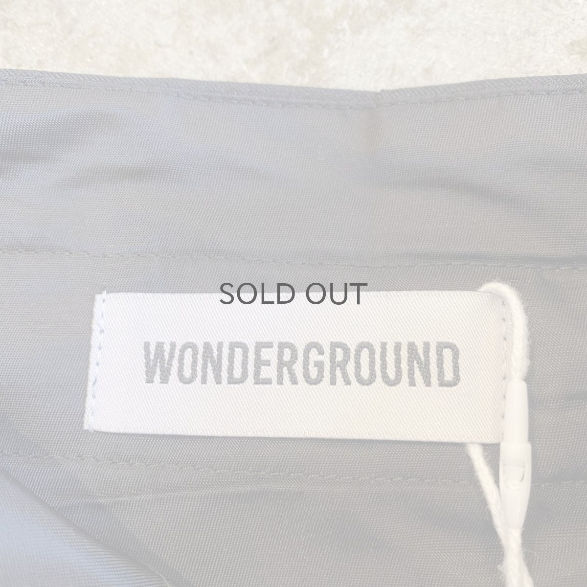 画像11: 【WONDERGROUND】FRONT SLIT ZIPPER DESIGN PLEATS SKIRT / OS (11)