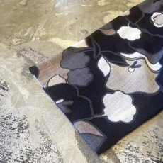 画像7: ALL OVER BOTANICAL GRAPHIC PATTERN SHEER S/S SHIRT / Mens M (7)