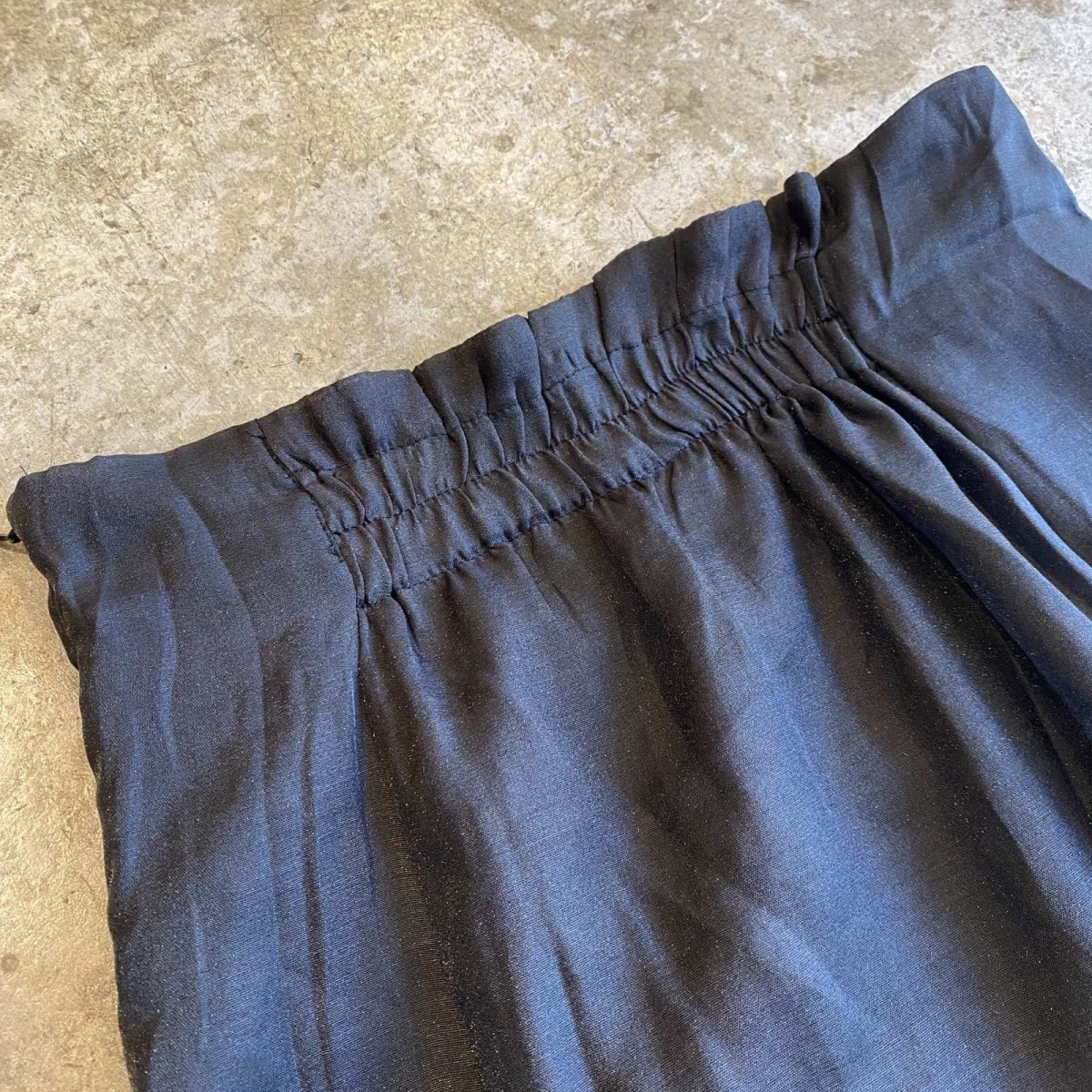 画像8: BLACK COLOR SHEER DESIGN LILY SKIRT / W26~W28 (8)