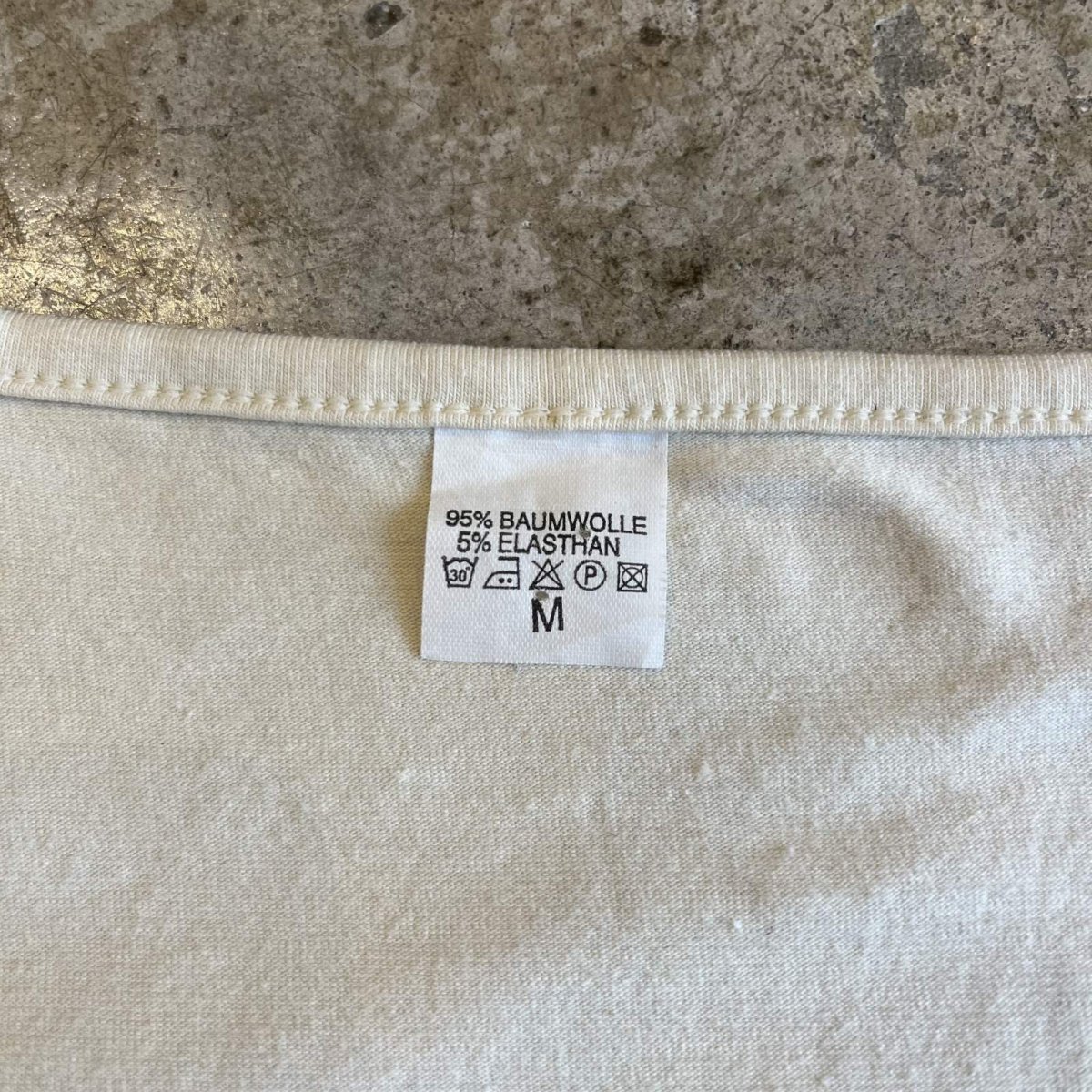 画像11: EURO LINEN×CROCHET SWITCHING DESIGN SLEEVE L/S TOPS / Ladies M (11)