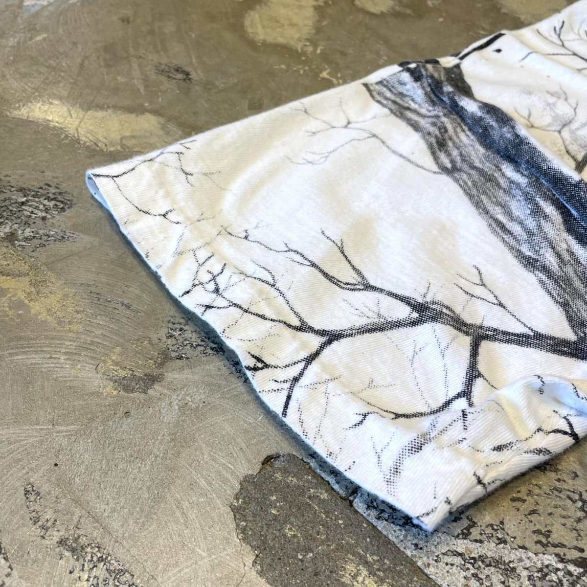 画像7: 90's FRONT EAGLE OVER PRINTED S/S TEE / Mens L (7)