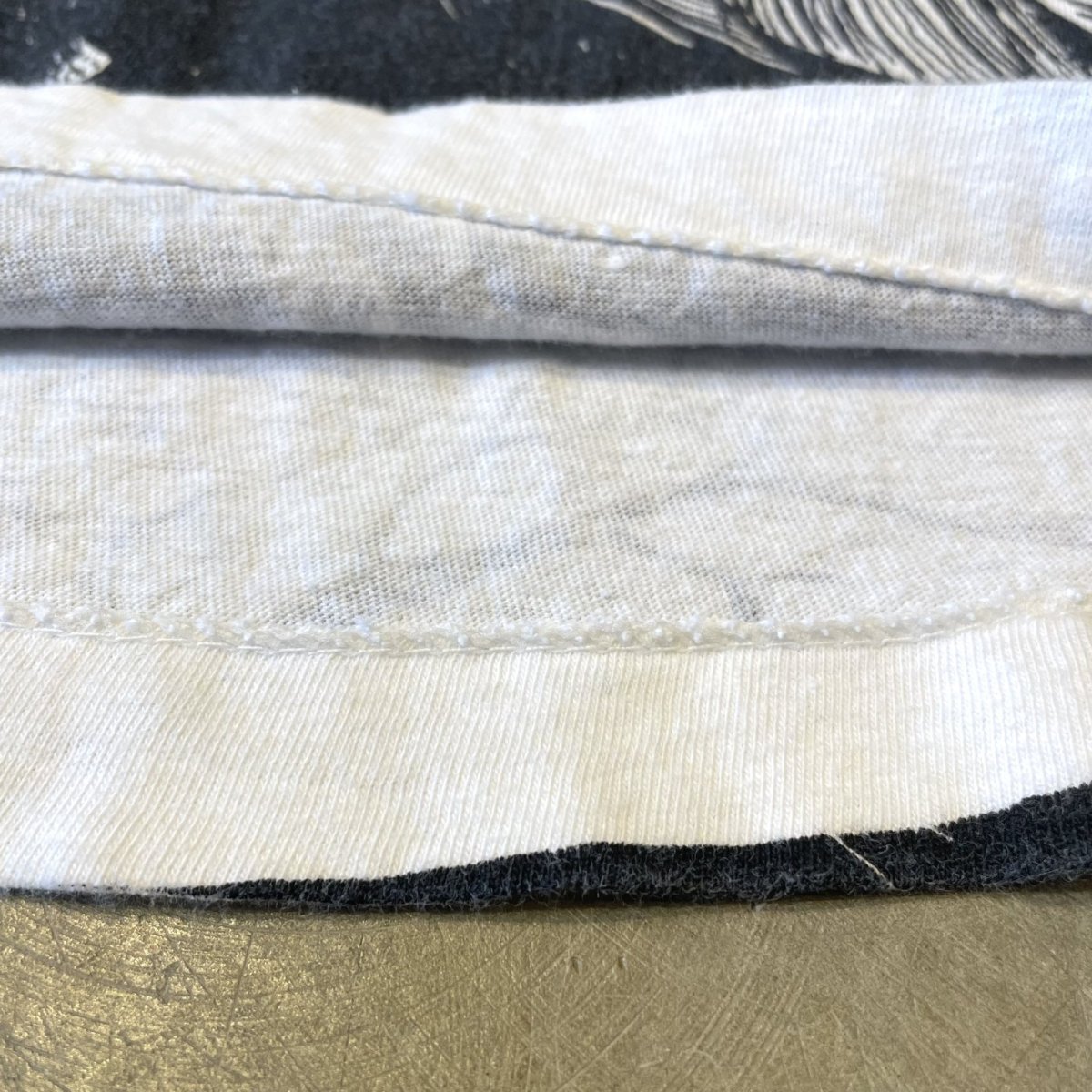 画像8: 90's FRONT EAGLE OVER PRINTED S/S TEE / Mens L (8)