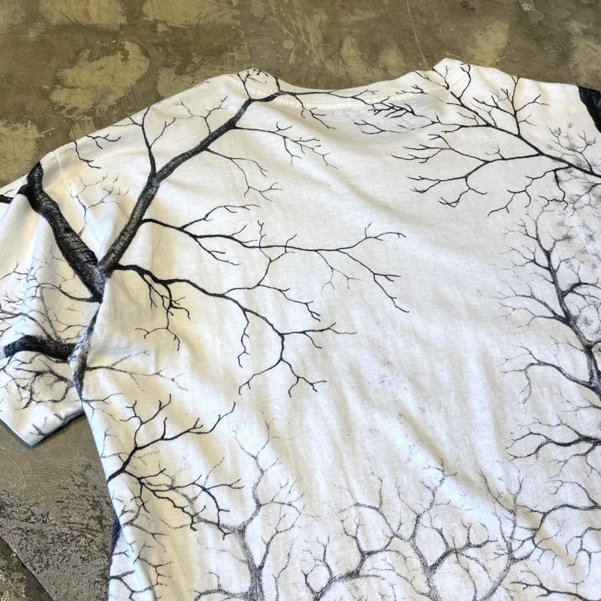 画像9: 90's FRONT EAGLE OVER PRINTED S/S TEE / Mens L (9)