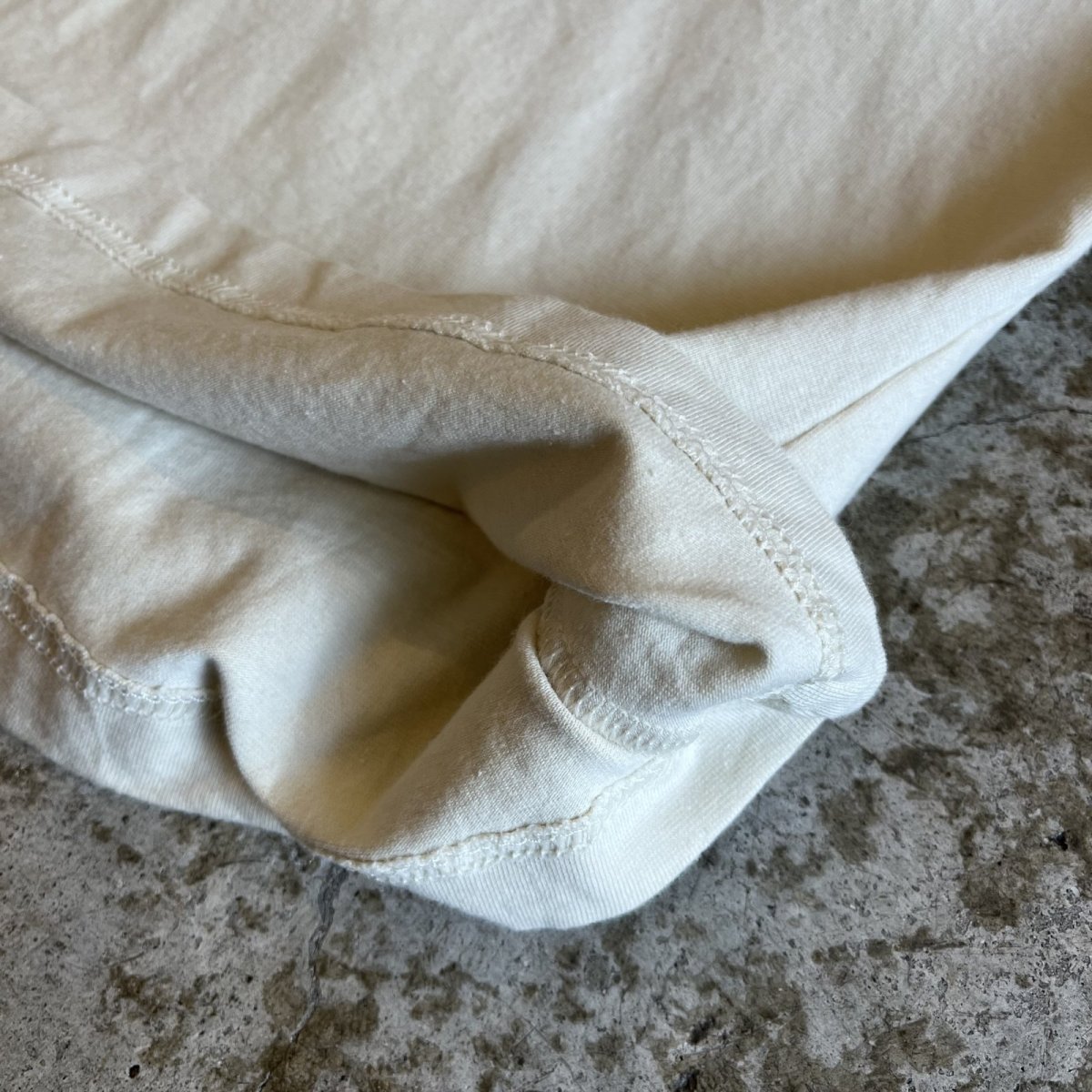 画像5: EURO LINEN×CROCHET SWITCHING DESIGN SLEEVE L/S TOPS / Ladies M (5)