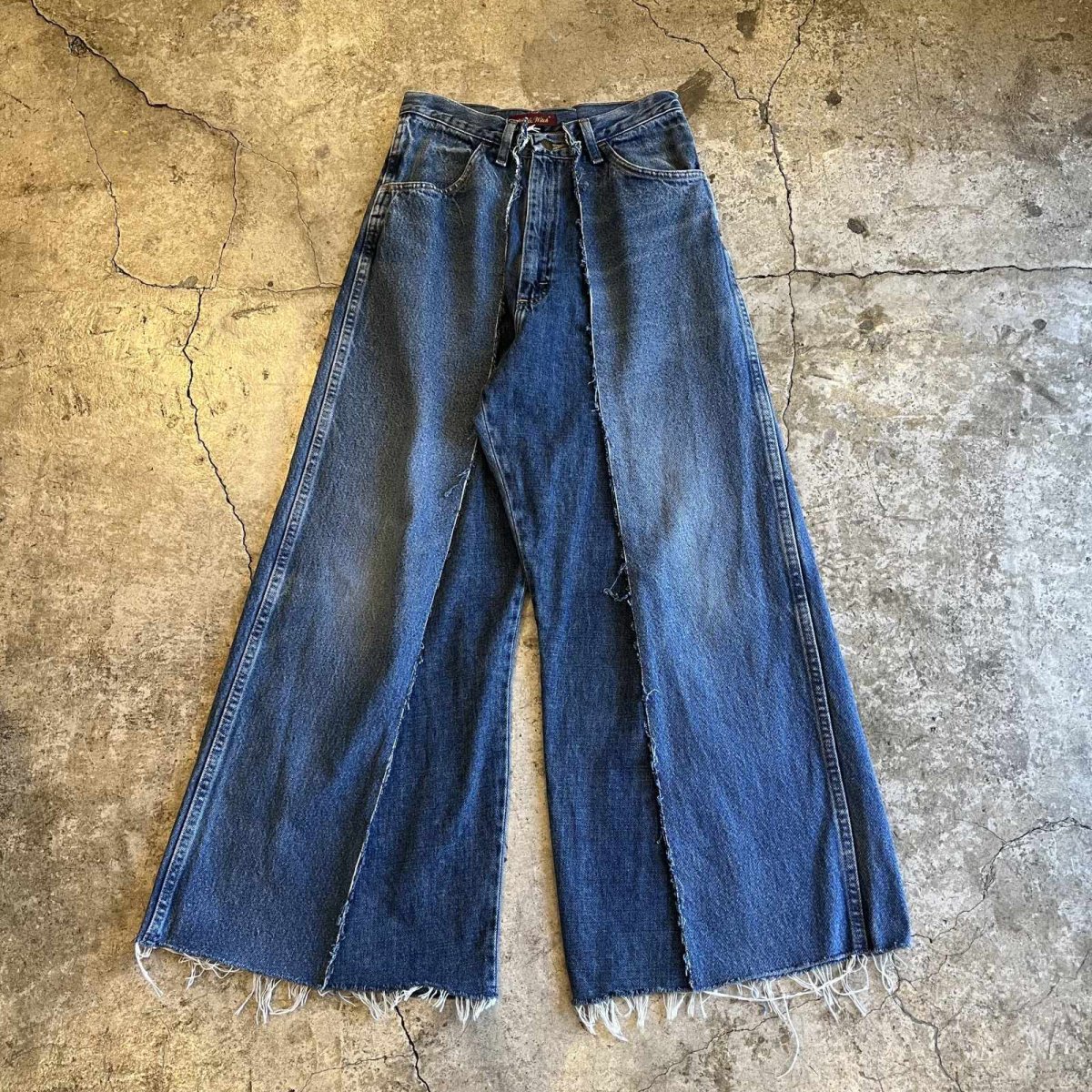 画像1: 【Wiz&Witch】"TWINS" WIDE DENIM PANTS / W29 (1)