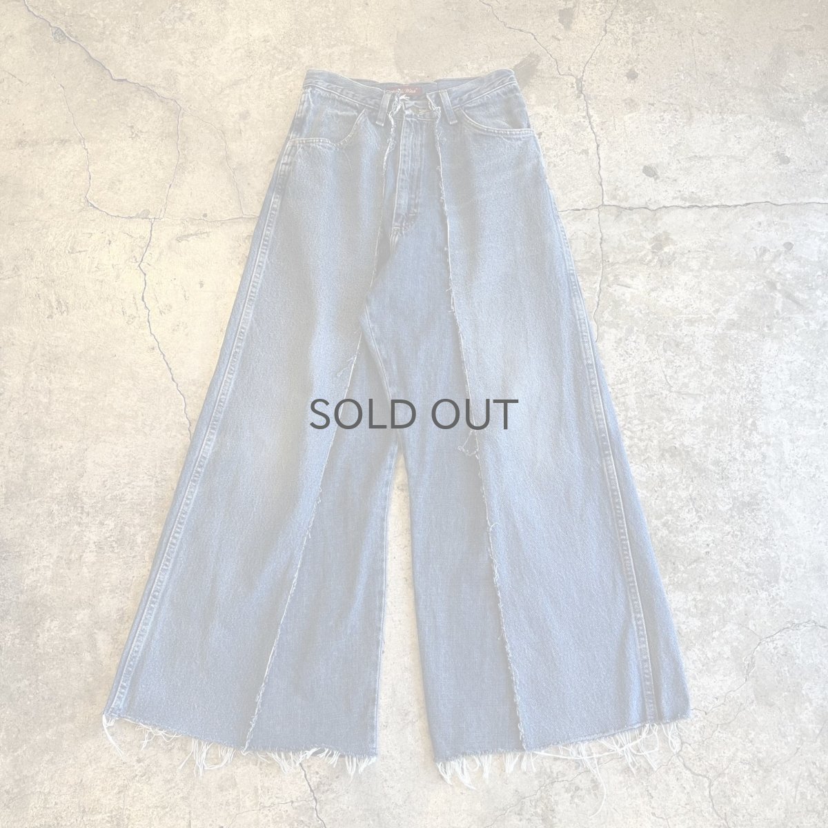 画像1: 【Wiz&Witch】"TWINS" WIDE DENIM PANTS / W29 (1)